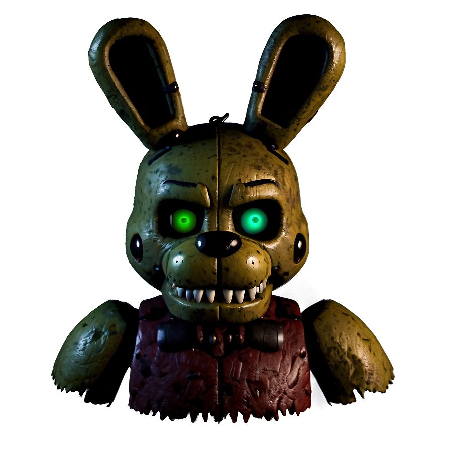 Springtrap's Menacing Look Png Ira7 PNG Image