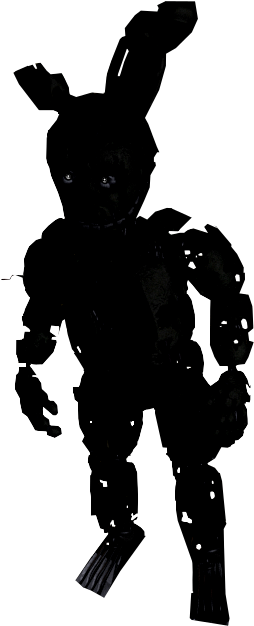 Springtrap Silhouette F N A F PNG Image