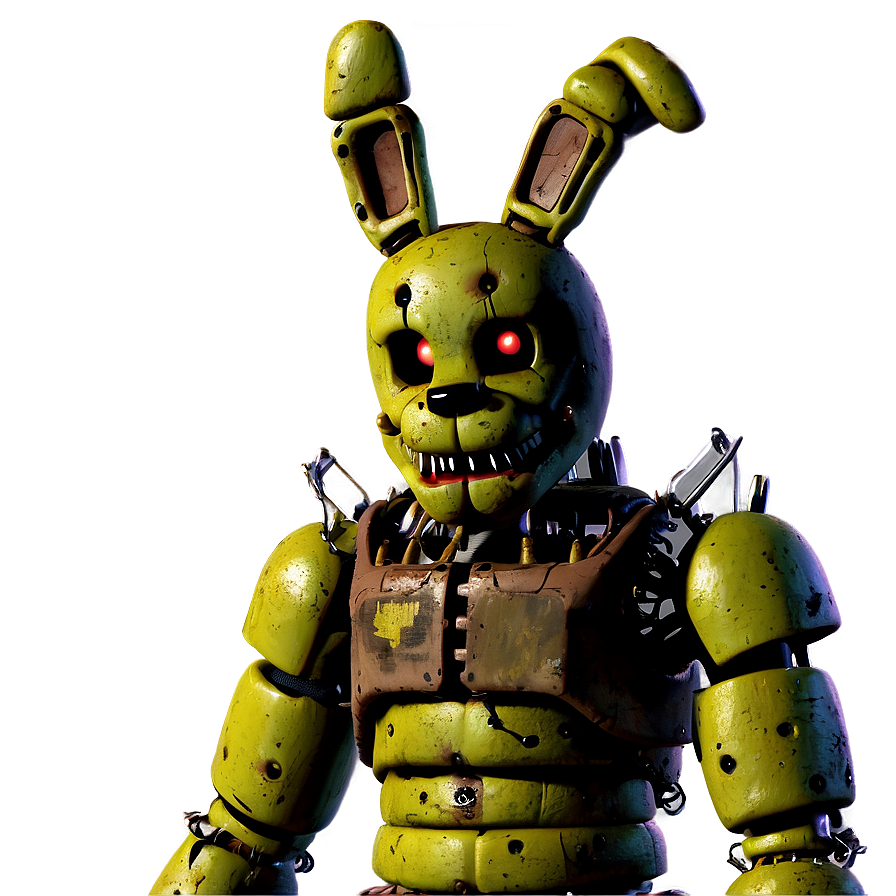 Springtrap Standing Alone Png 05252024 PNG Image