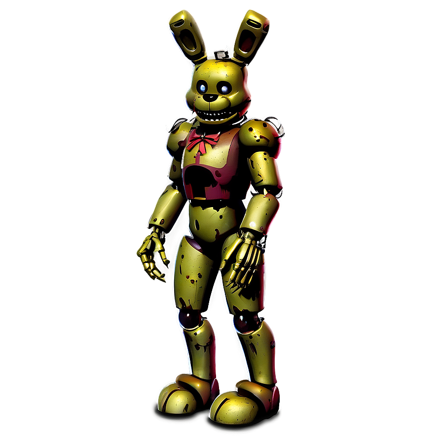 Springtrap Standing Alone Png Xjc PNG Image