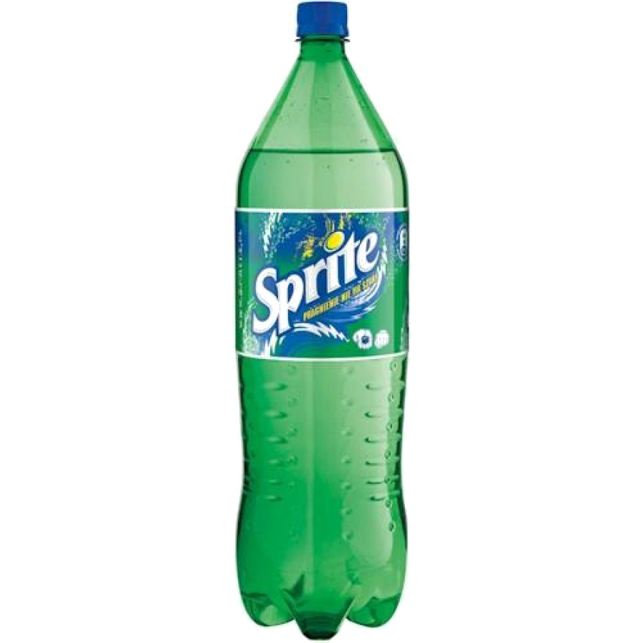 Sprite Bottle Transparent Background PNG Image