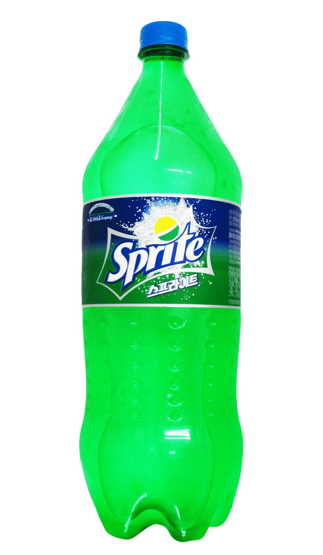 Sprite Bottle Transparent Background PNG Image