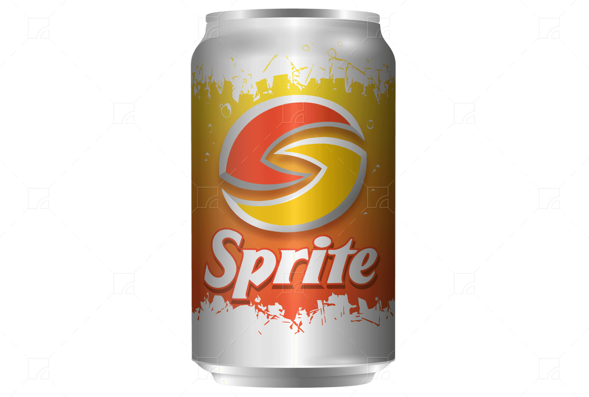 Sprite Can Design PNG Image