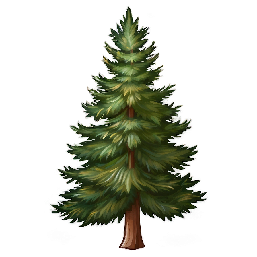 Spruce Tree C PNG Image