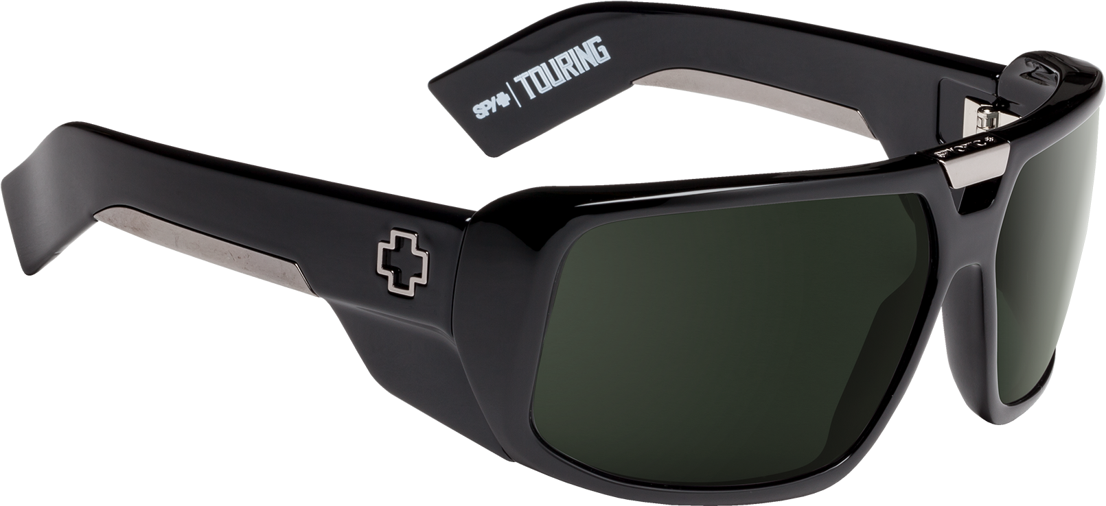 Spy Touring Sunglasses Black PNG Image