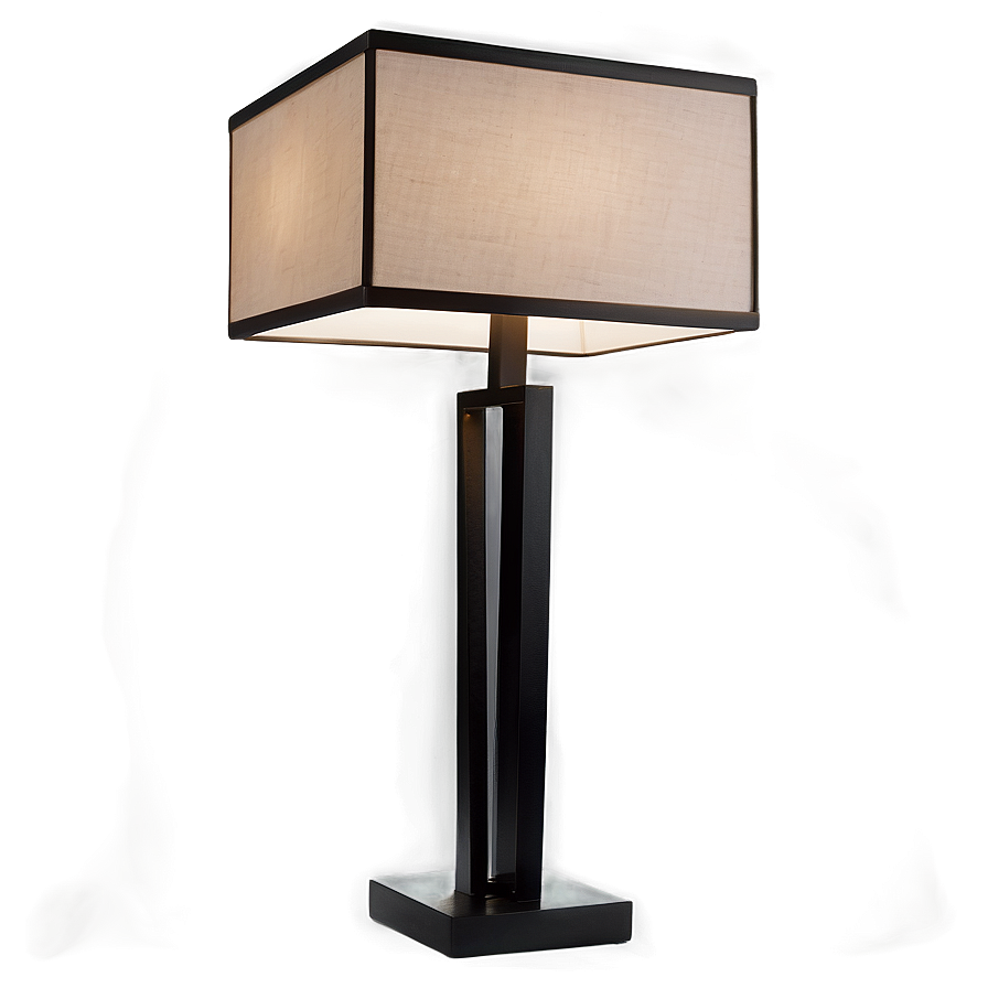 Square Table Lamp Png 06262024 PNG Image