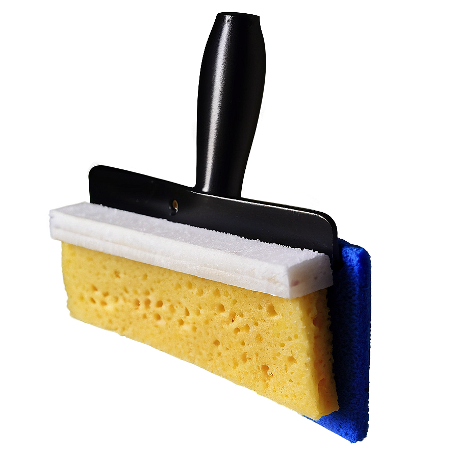 Squeegee With Sponge And Handle Png 06282024 PNG Image