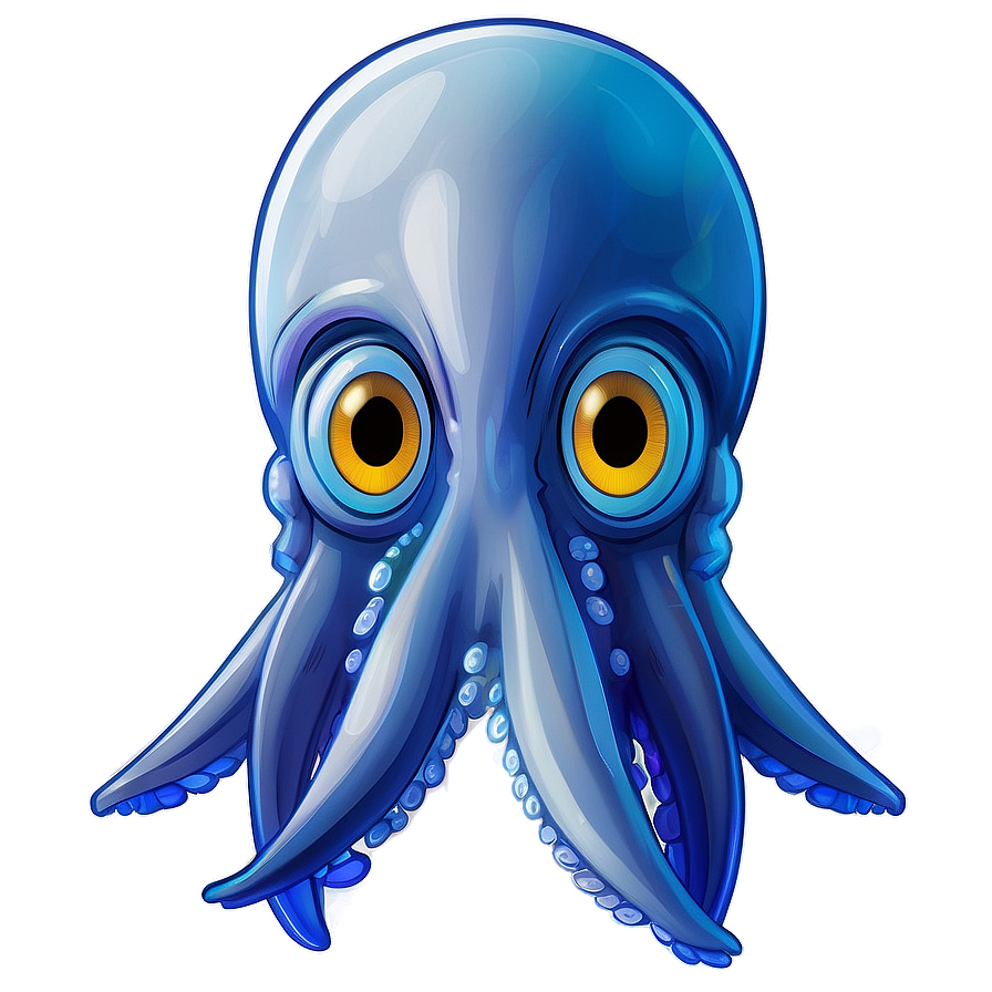 Squid Family Illustration Png Mba8 PNG Image