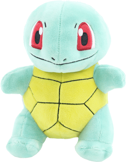 Squirtle Plush Toy PNG Image