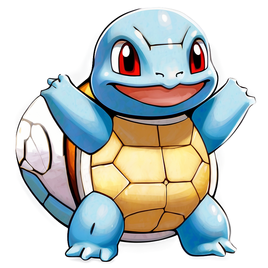 Squirtle Vector Art Png 05212024 PNG Image