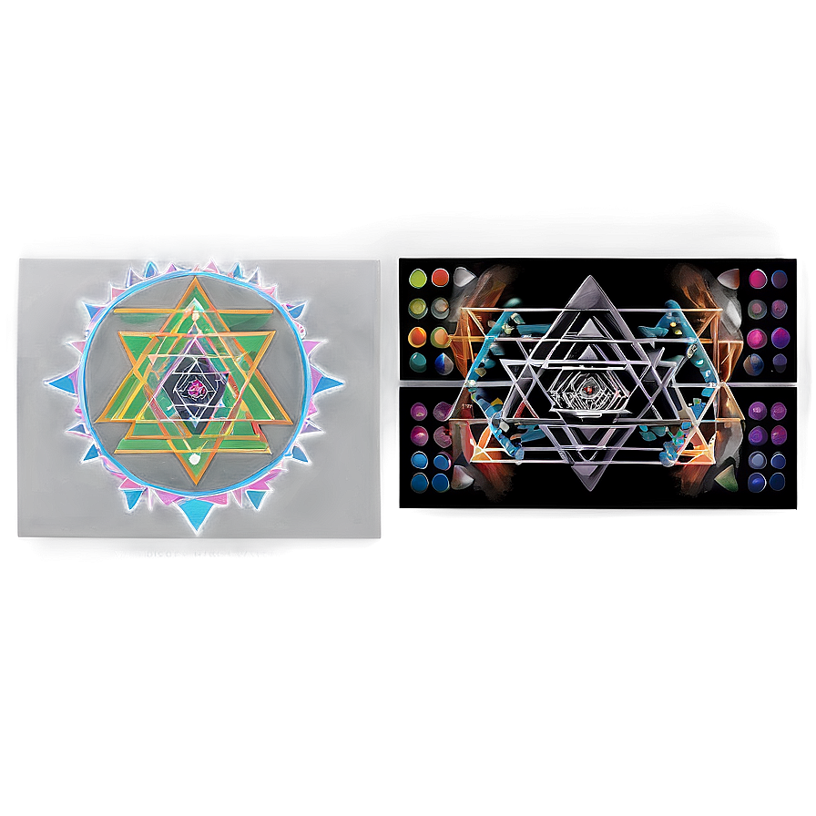 Sri Yantra Sacred Geometry Png 06252024 PNG Image