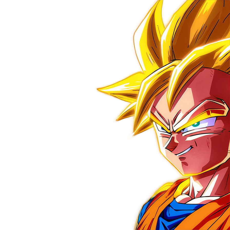 Ssj3 Goku In Action Png Nti91 PNG Image