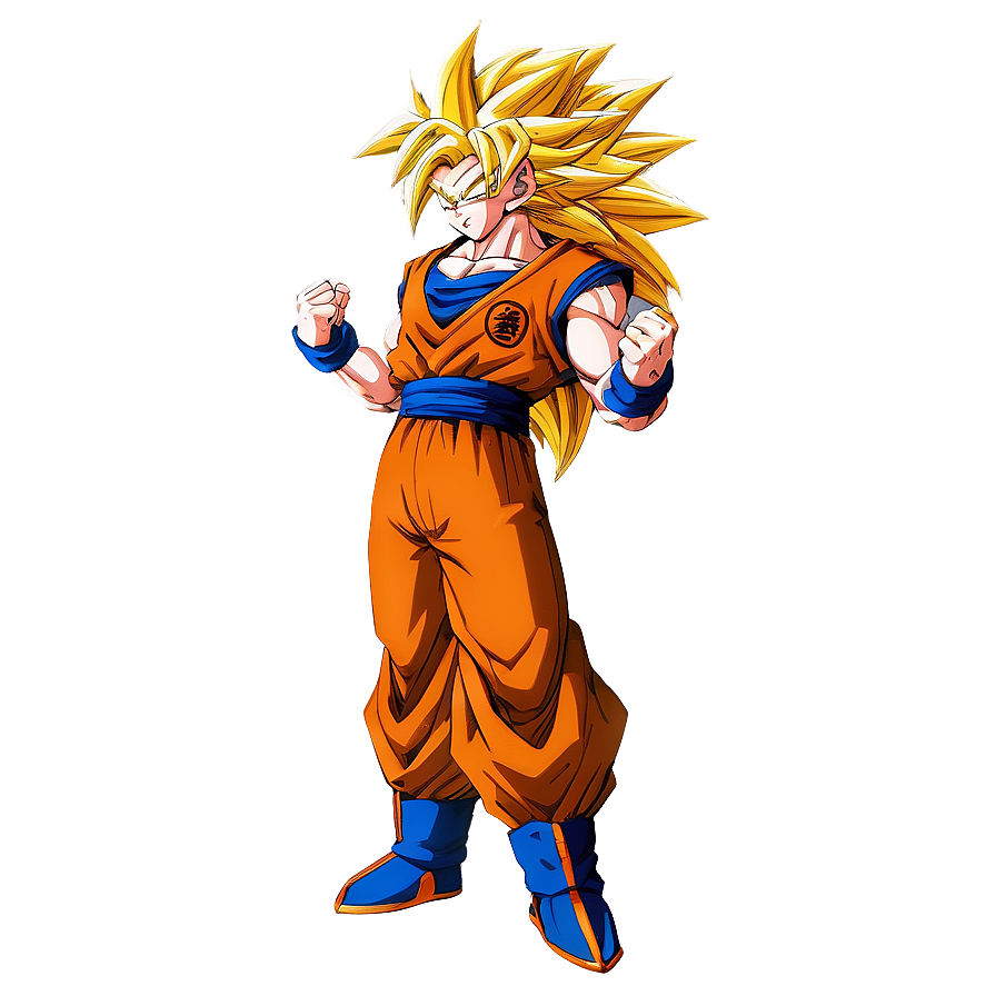 Ssj3 Goku With Dragon Balls Png Wlq91 PNG Image