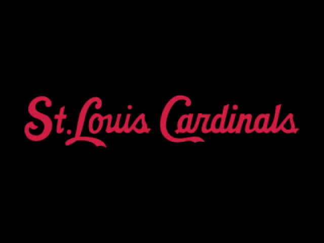 St Louis Cardinals Text Logo PNG Image