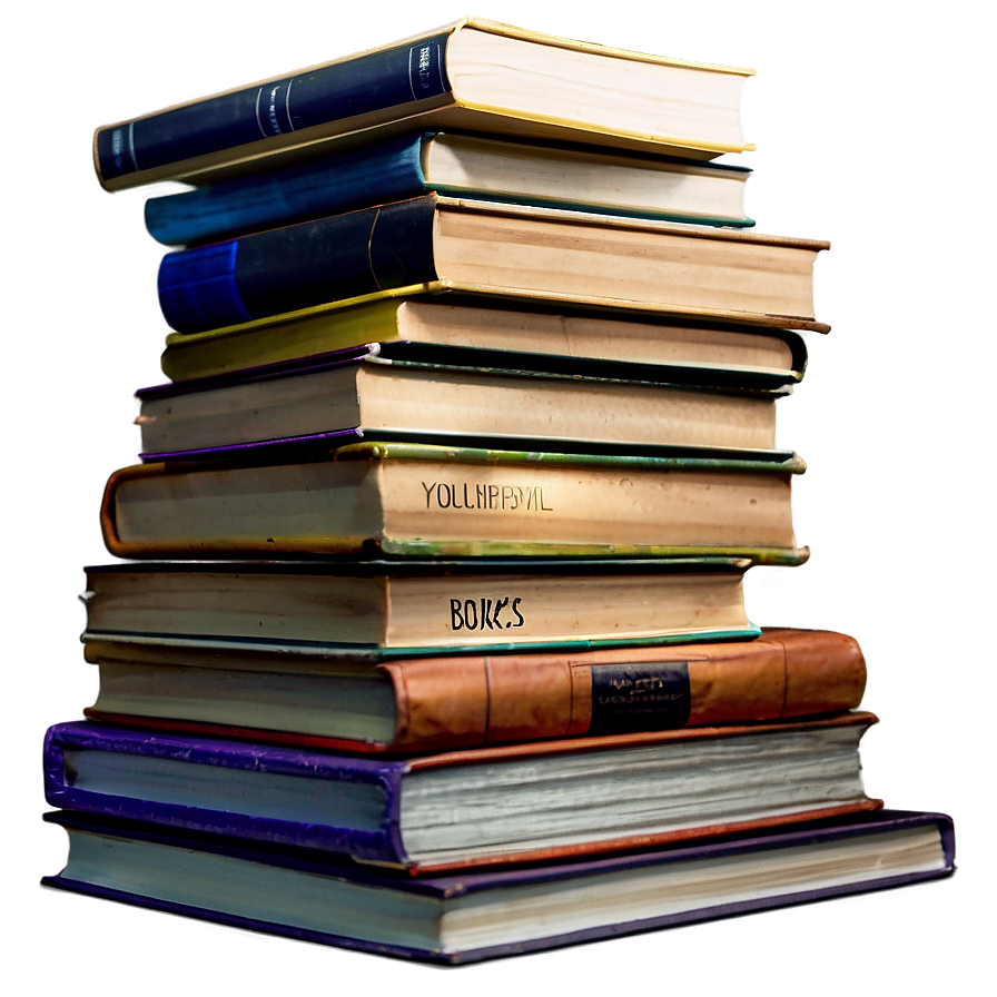 Stack Of Books Png Fyg PNG Image