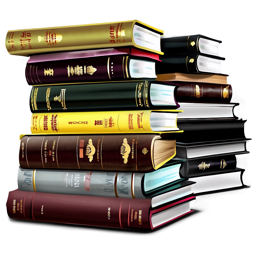 Stack Of Books Transparent Png 46 PNG Image