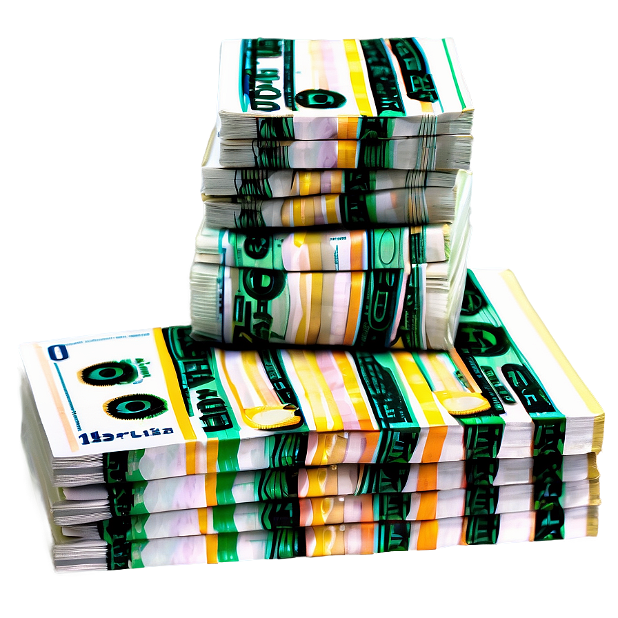 Stack Of Dollar Bills Png Nke82 PNG Image