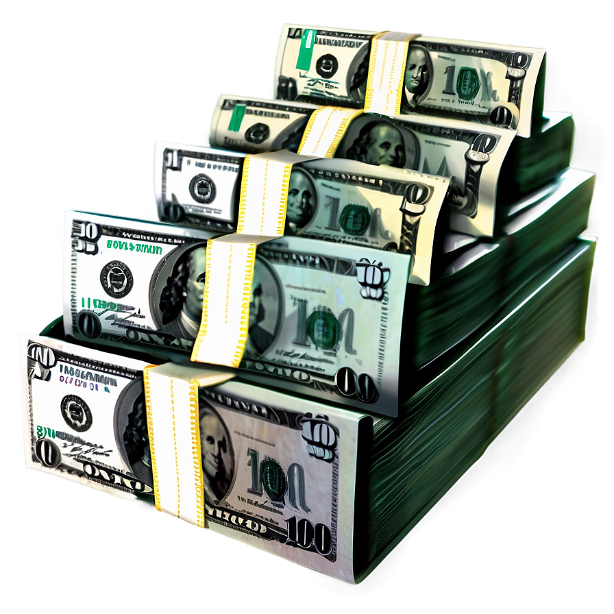 Stack Of Dollar Bills Png Opn56 PNG Image