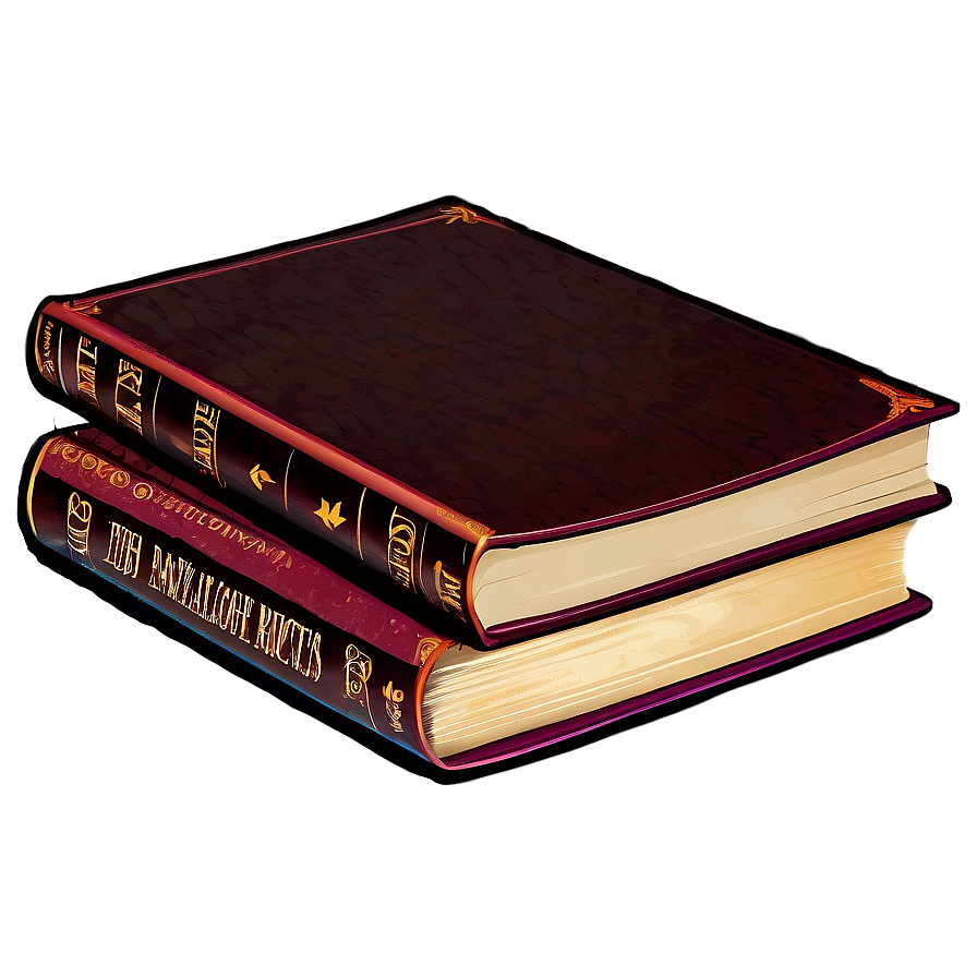 Stack Of Encyclopedias Png Krr PNG Image