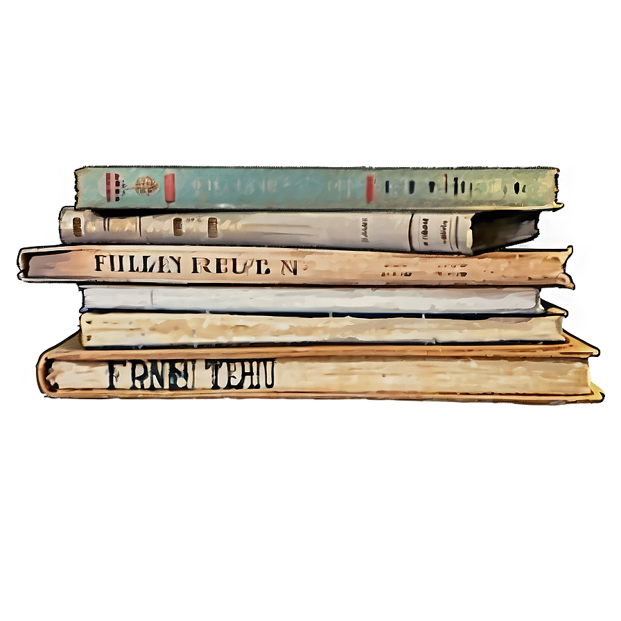 Stack Of History Books Png Skj PNG Image