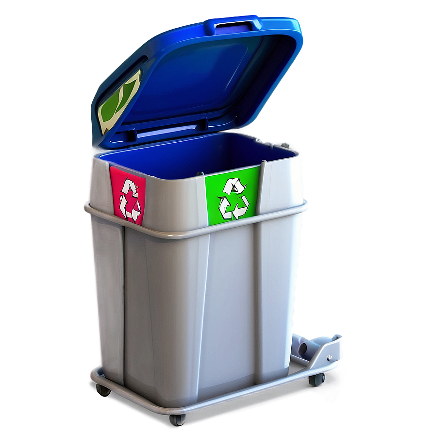 Stackable Recycling Bin Png 06212024 PNG Image