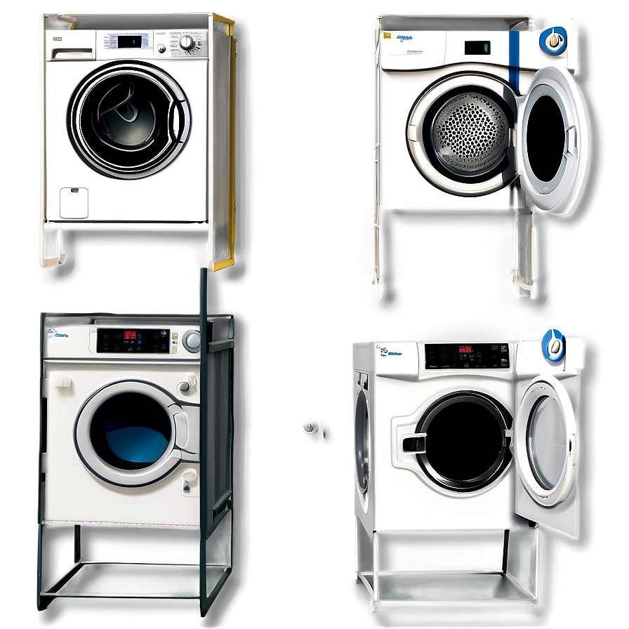 Stackable Washer Dryer Png Est PNG Image