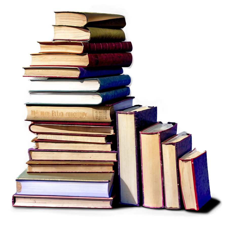 Stacked Books Png 31 PNG Image