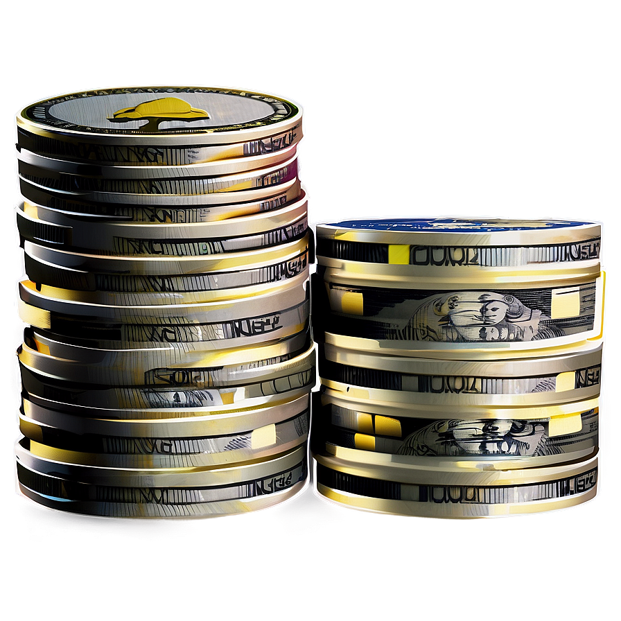 Stacked Currency Png Xuv5 PNG Image