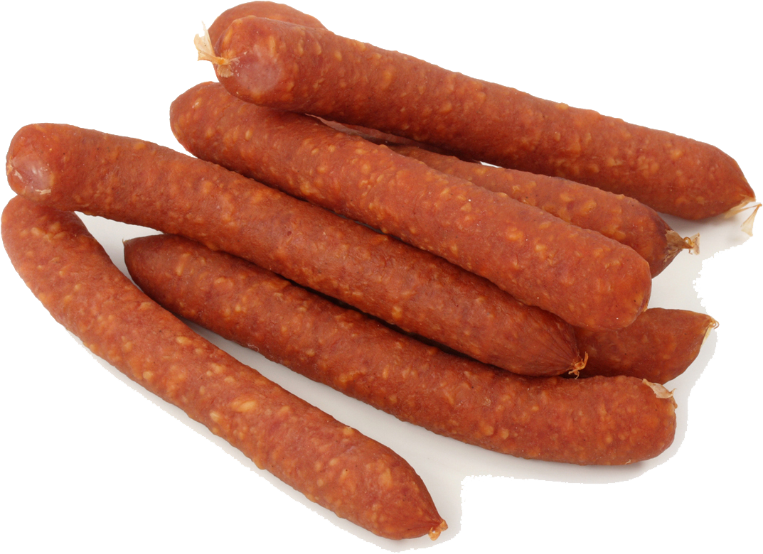 Stacked Smoked Sausages.png PNG Image