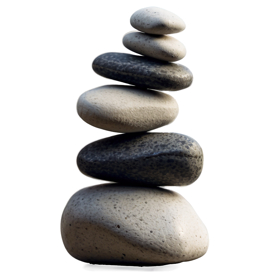 Stacked Zen Rocks Png 05032024 PNG Image