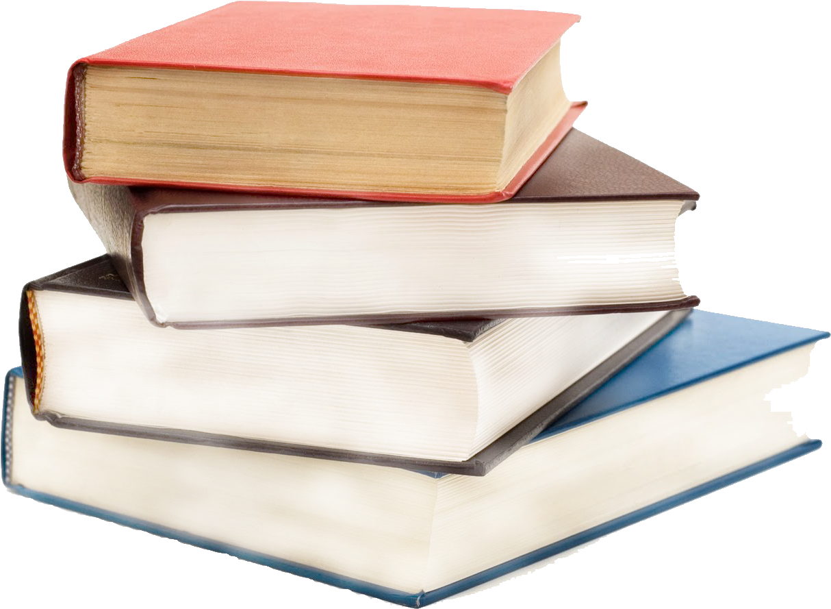 Stackof Books Transparent Background PNG Image