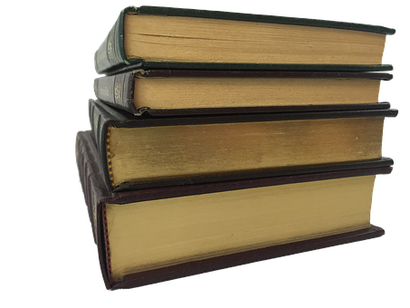 Stackof Old Books PNG Image