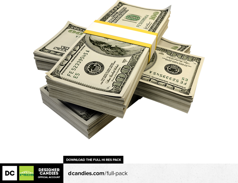 Stackof100 Dollar Bills PNG Image