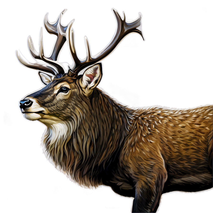 Stag B PNG Image