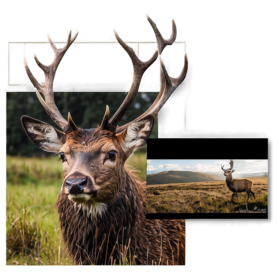 Stag Wildlife Photography Png Uuf PNG Image