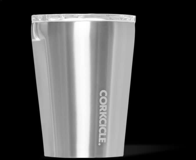 Stainless Steel Corkcicle Tumbler PNG Image