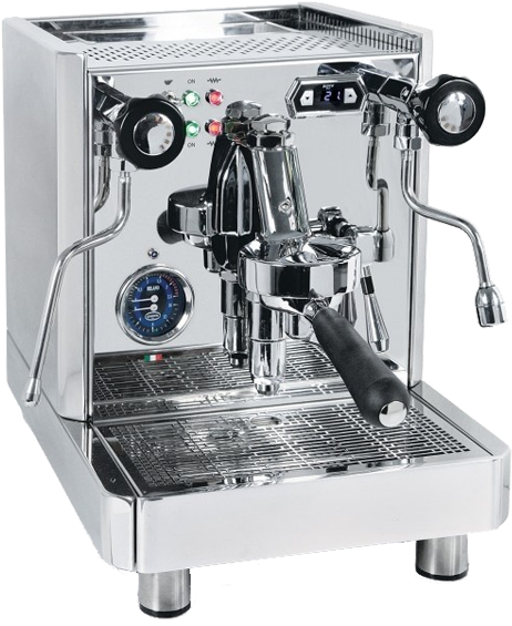 Stainless Steel Espresso Machine PNG Image