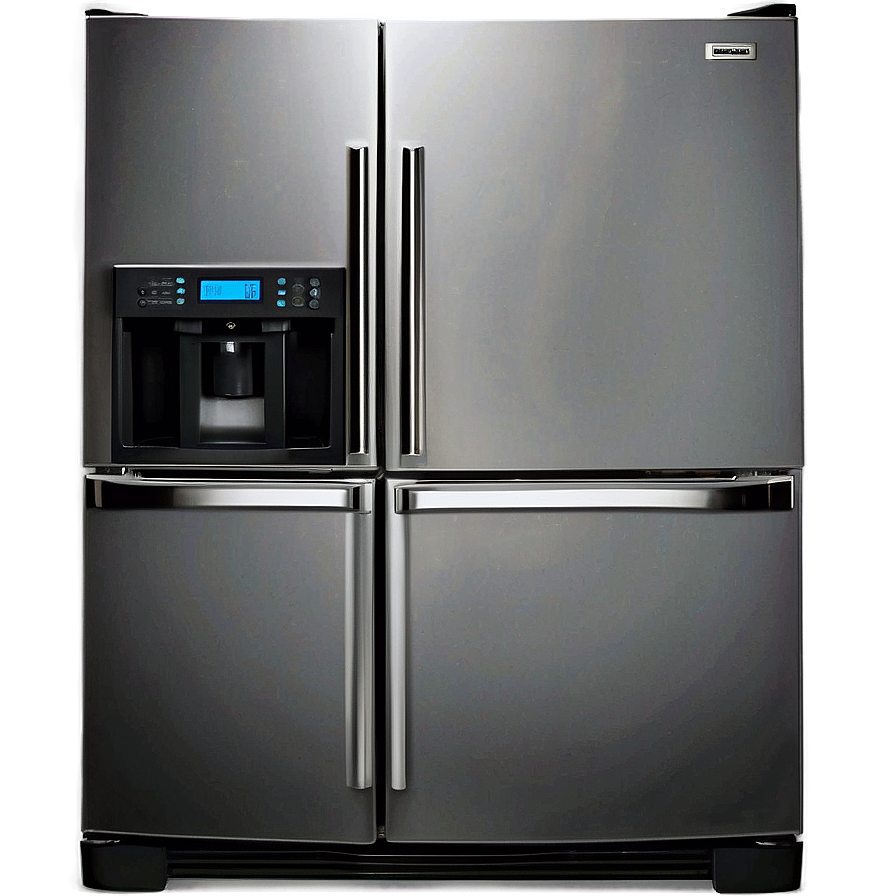 Stainless Steel Fridge Png 05252024 PNG Image