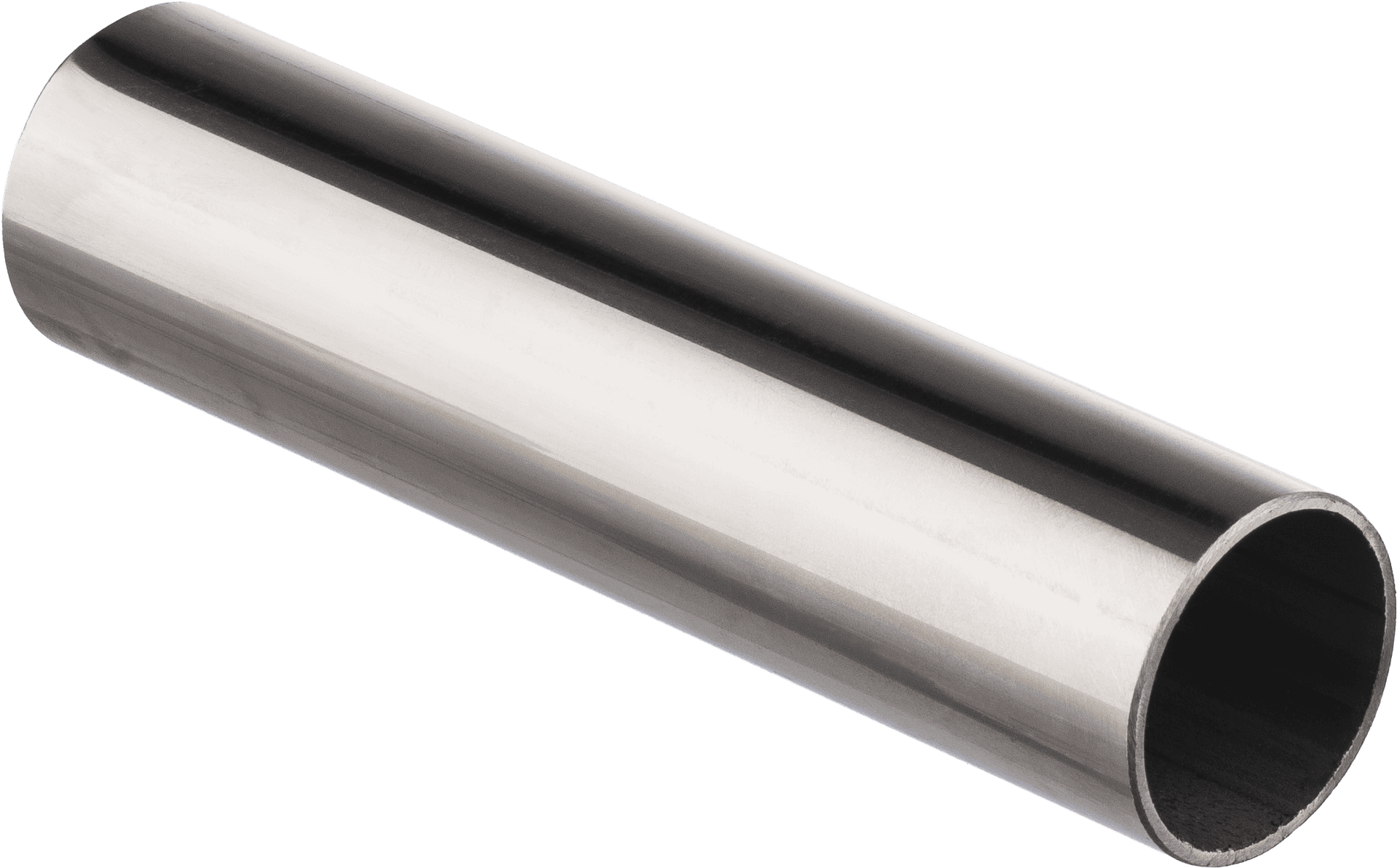 Stainless Steel Metal Pipe PNG Image