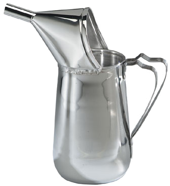 Stainless Steel Oil Can Pitcher PNG Image