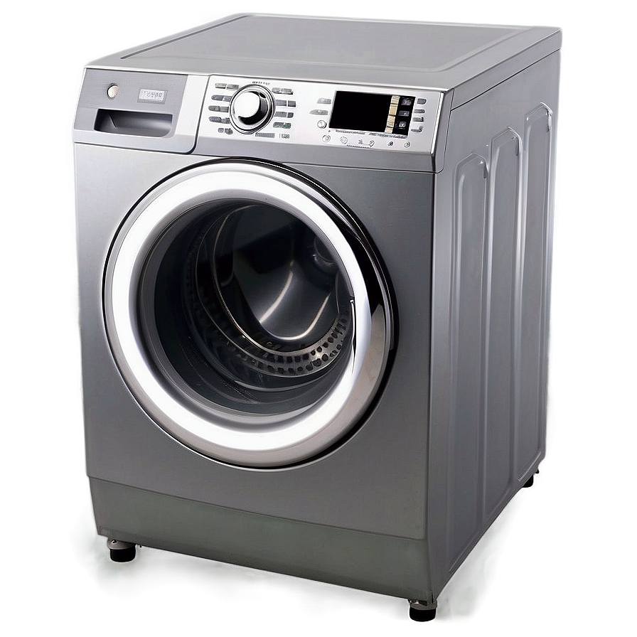 Stainless Steel Washing Machine Png 84 PNG Image