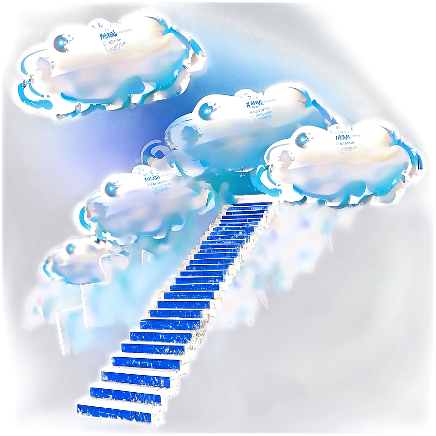 Stairway Through The Clouds Png Cbl PNG Image