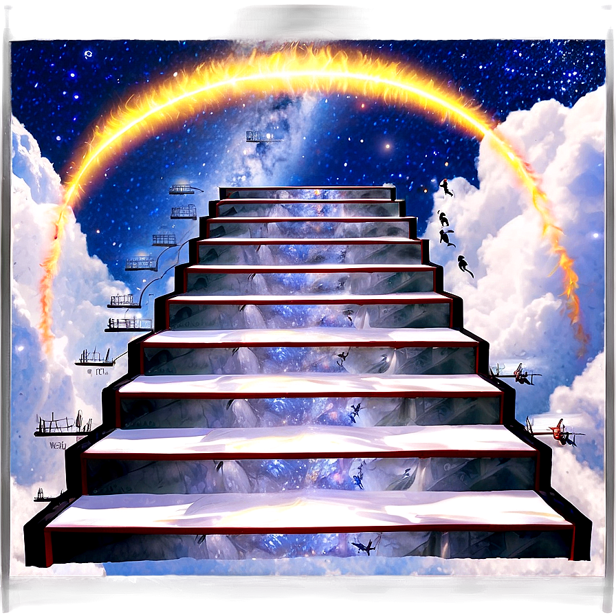 Stairway To Celestial Gates Png Cwi PNG Image