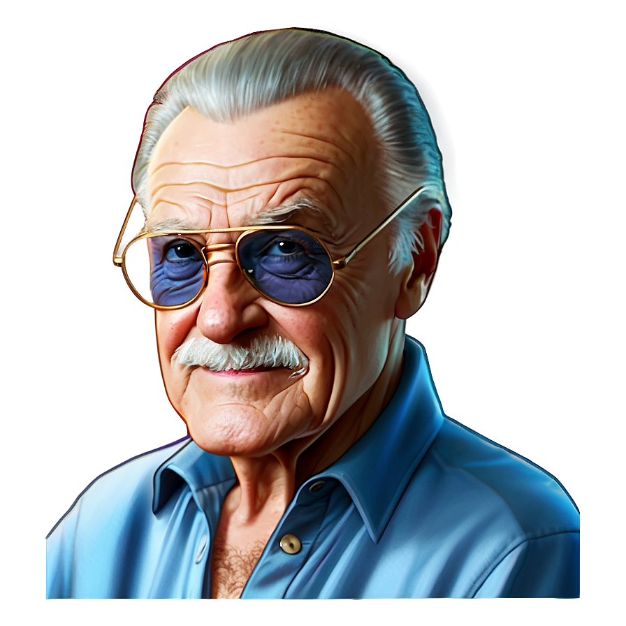 Stan Lee A PNG Image