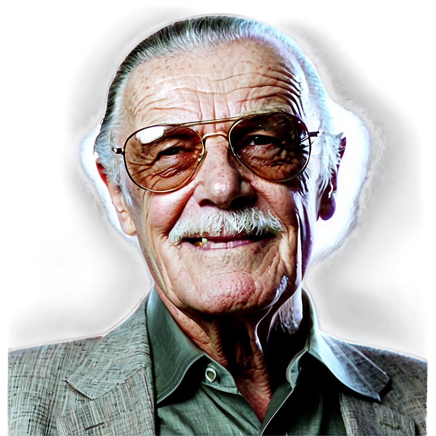 Stan Lee Comic Book Genius Png Nmq55 PNG Image