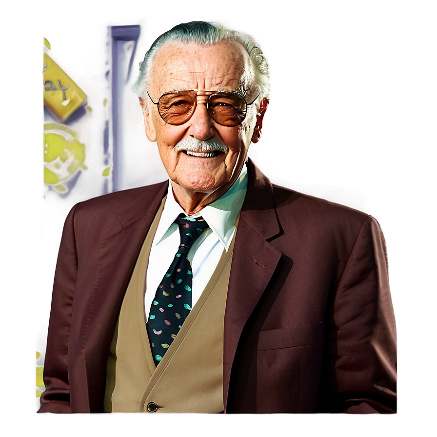 Stan Lee Comic Strip Png 06242024 PNG Image