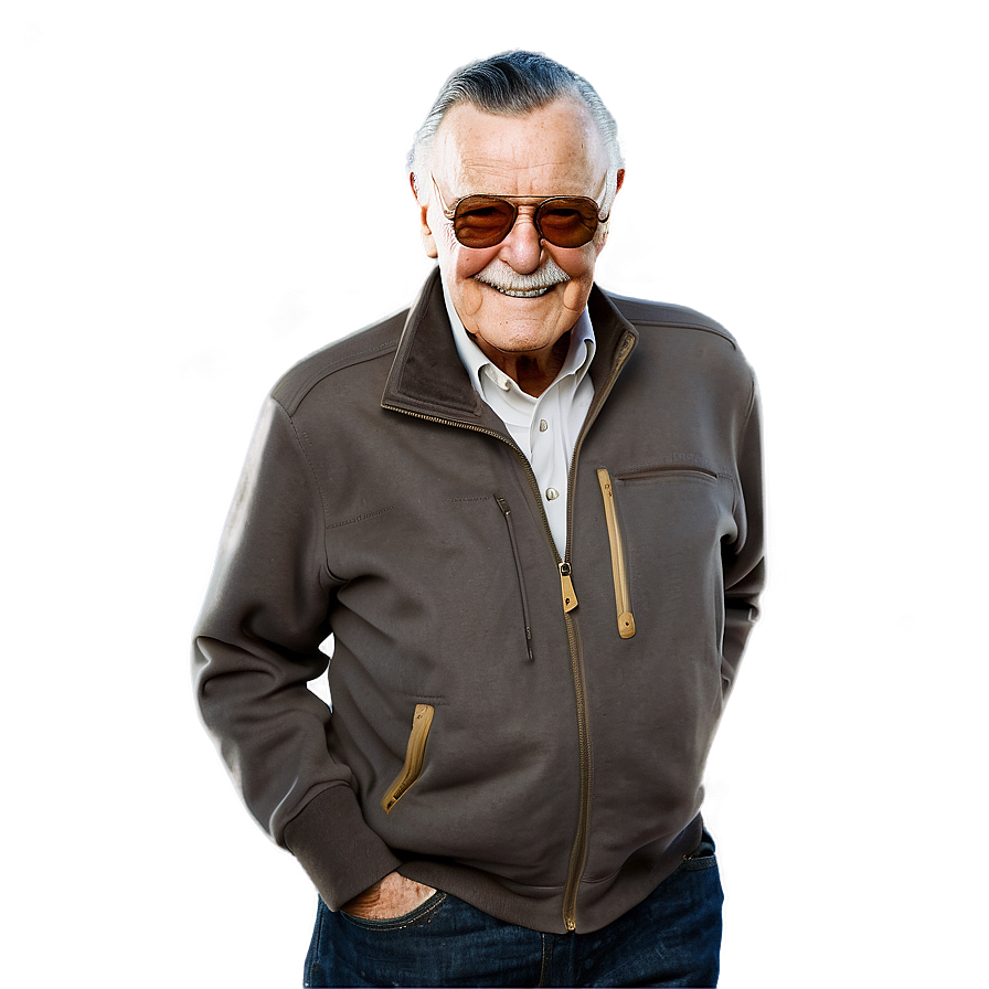 Stan Lee In Marvel Studio Png Vrb91 PNG Image