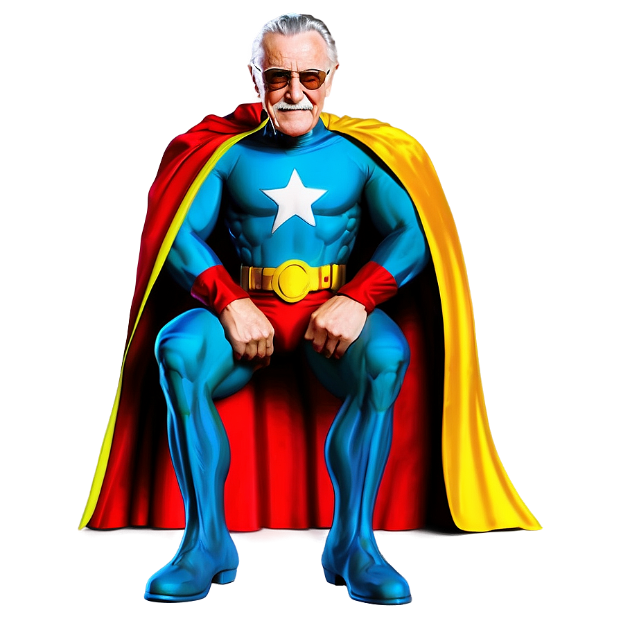 Stan Lee Superhero Sketch Png 99 PNG Image