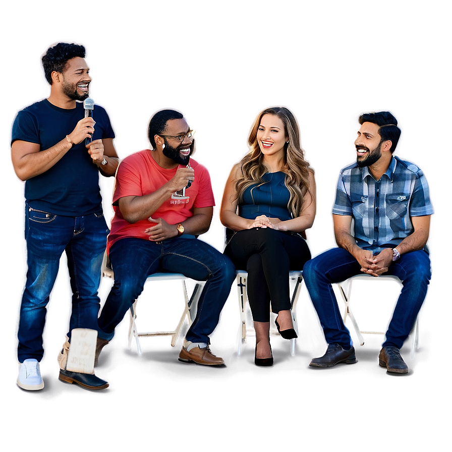 Stand-up Comedy Audience Png Qym PNG Image