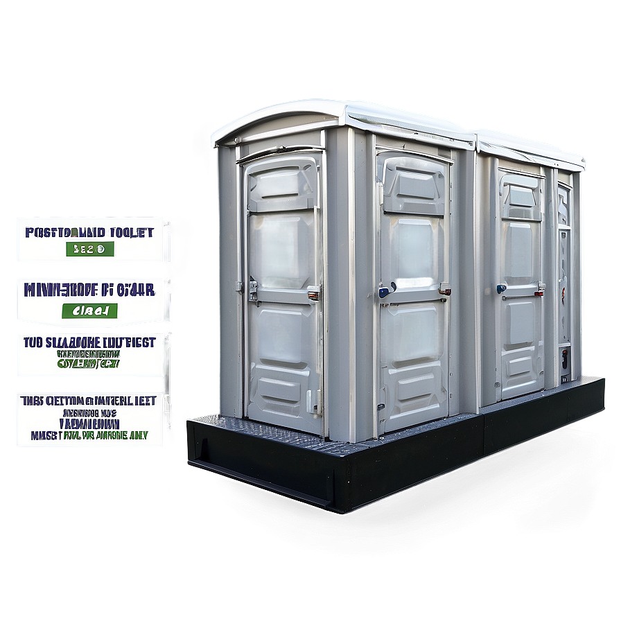 Standalone Portable Toilet Png Axb PNG Image